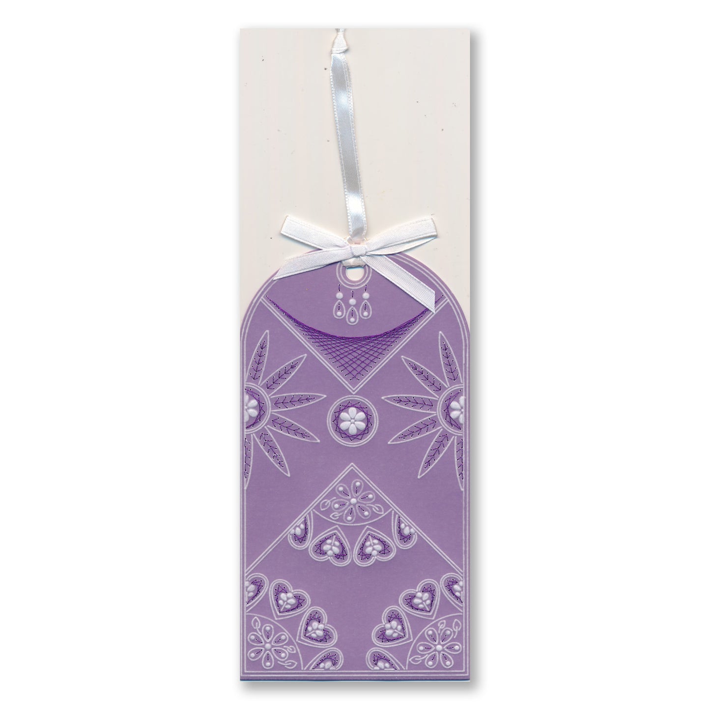 Tina's Floral Embroidery Parchlets A6 Square Groovi Plate Collection