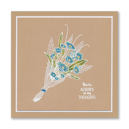 Tall Feel Good Sentiments A5 & A6 Stamp Duo