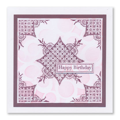 Occasions Sentiments - Happy Birthday A6 Stamp Set