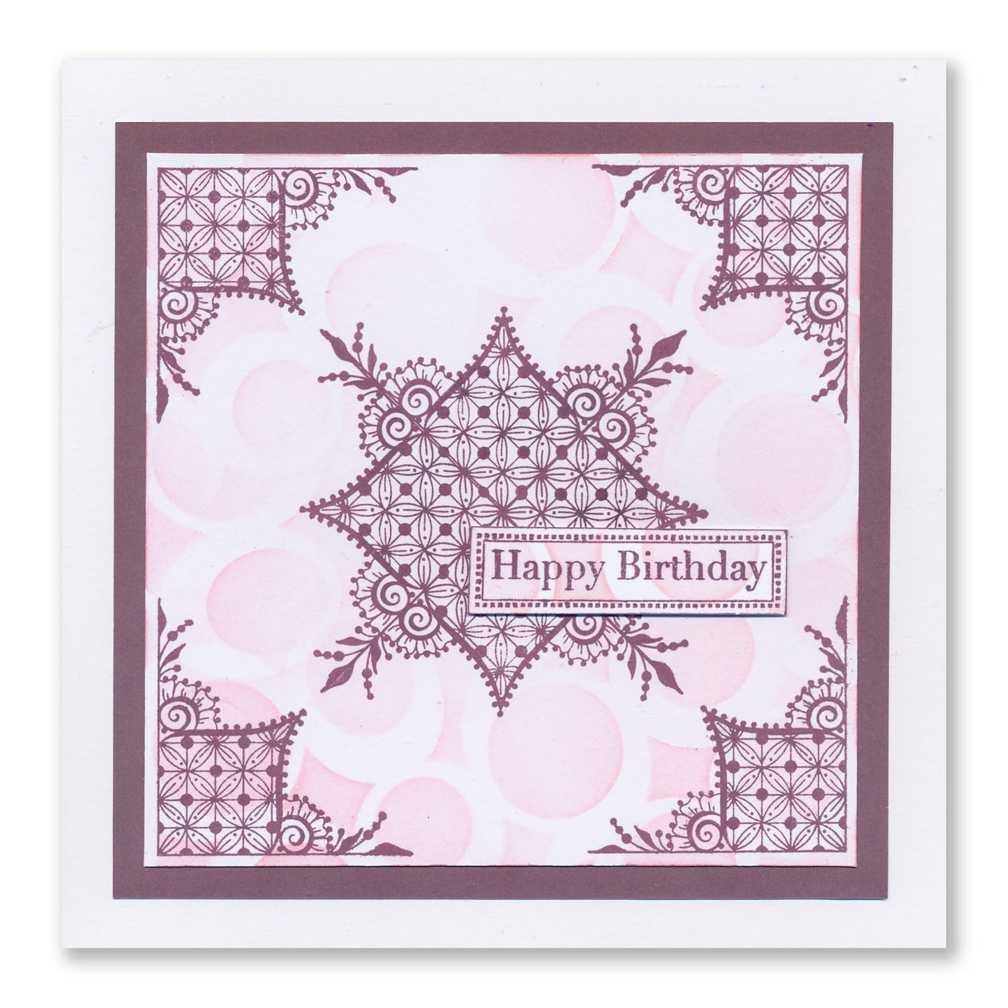 KISS by Clarity - Tina's Love & Laughter Henna A5 Stamp Set