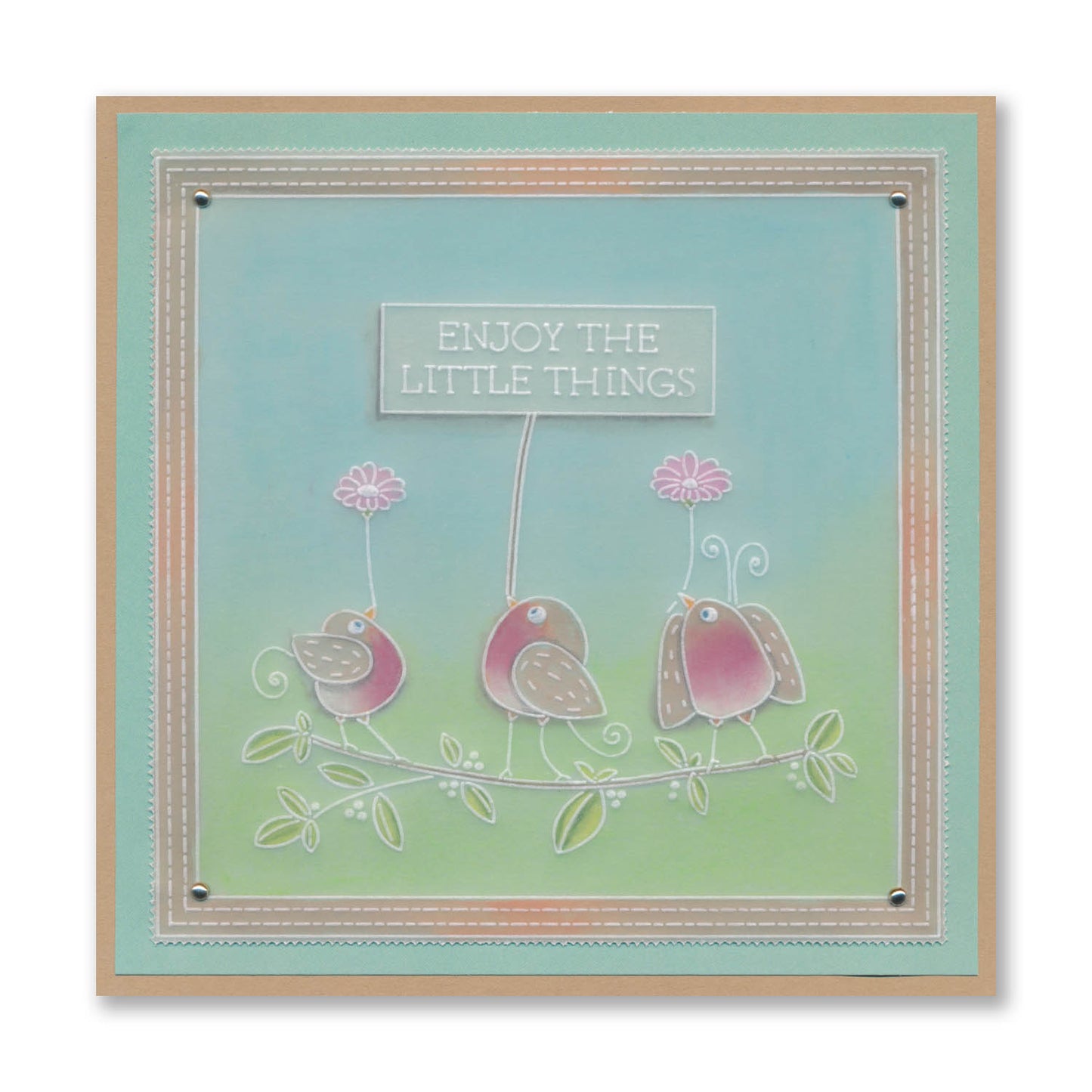 Picture This: Little SHAC Birds A4 Groovi Plate