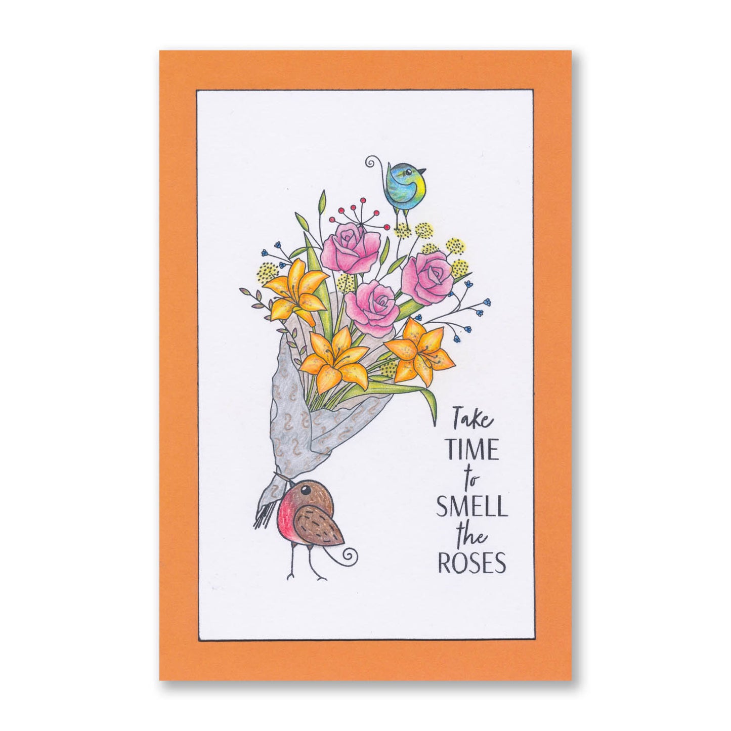 Barbara's SHAC Bouquets A5 Stamp Set
