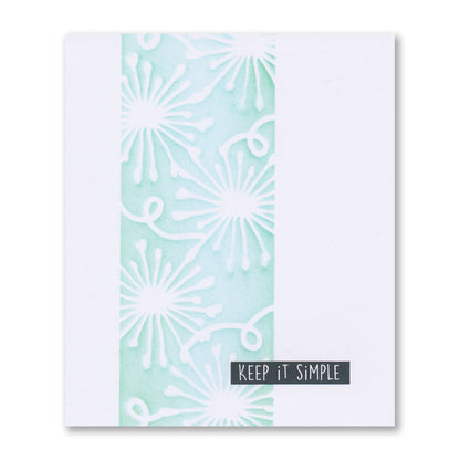 Decorative Panels Stencil Collection - Set 1 - Lotus, Alliums, Butterfly Swirls & Ginkgo