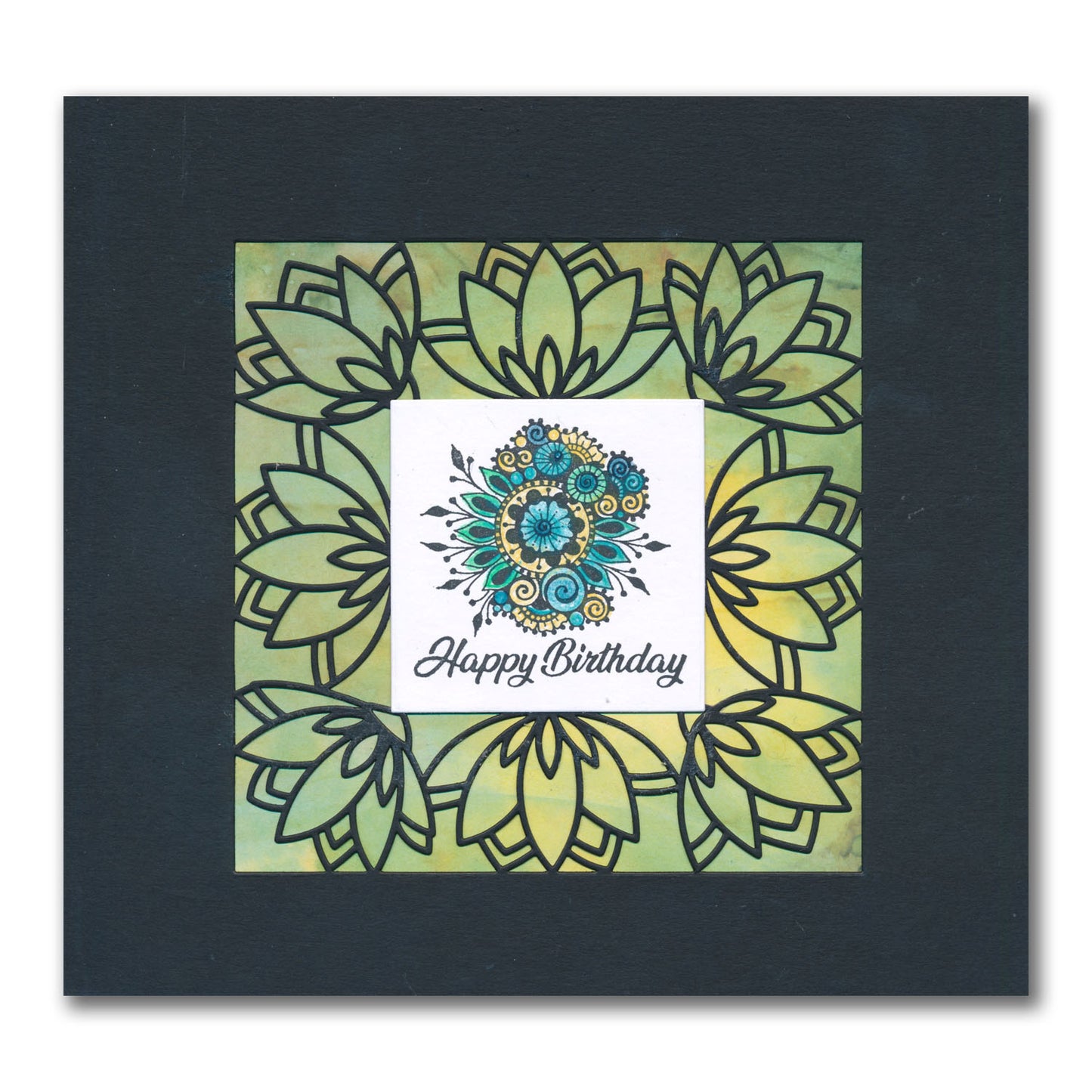 Japanese Peace Square Aperture Framer Die Set