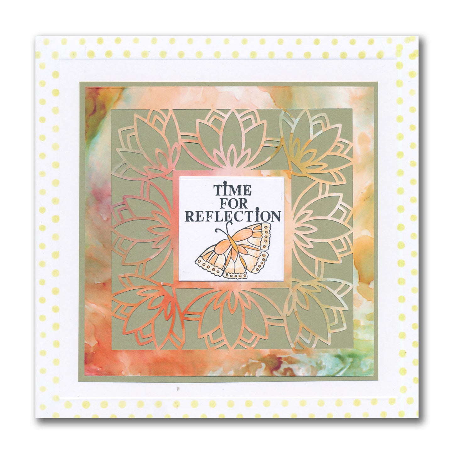 Japanese Peace Square Aperture Framer Die Set