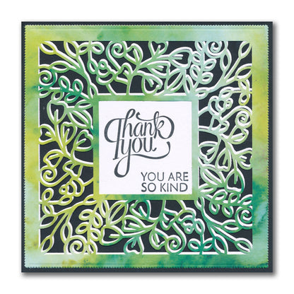 Leaves Square Aperture Framer Die Set