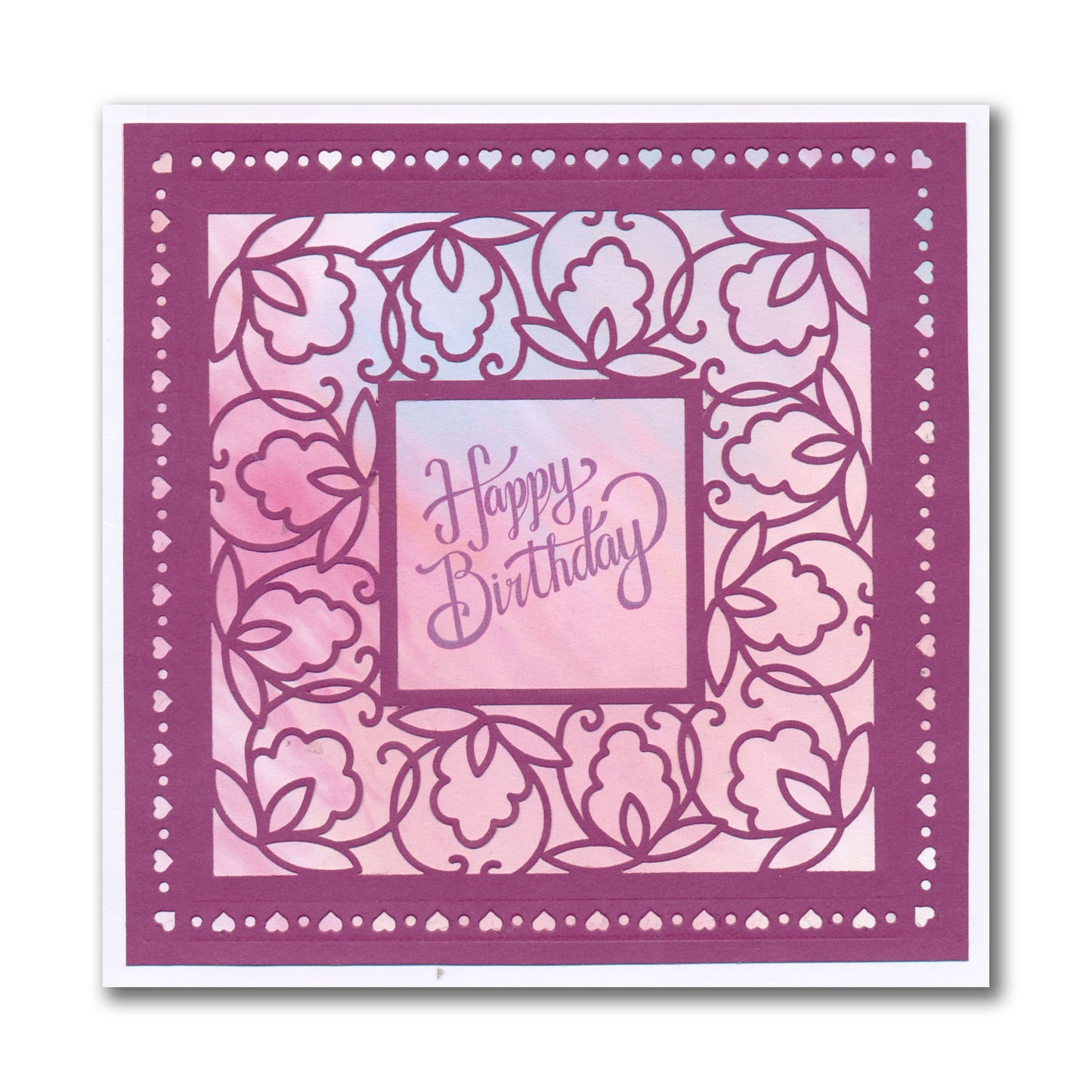 Japanese Beauty Square Aperture Framer Die Set