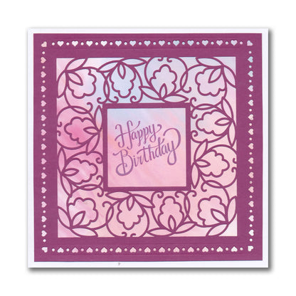 Japanese Beauty Square Aperture Framer Die Set