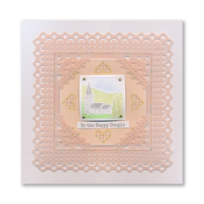 Jayne Nestorenko Christmas Winter Scenes Sampler A4 Groovi Plate