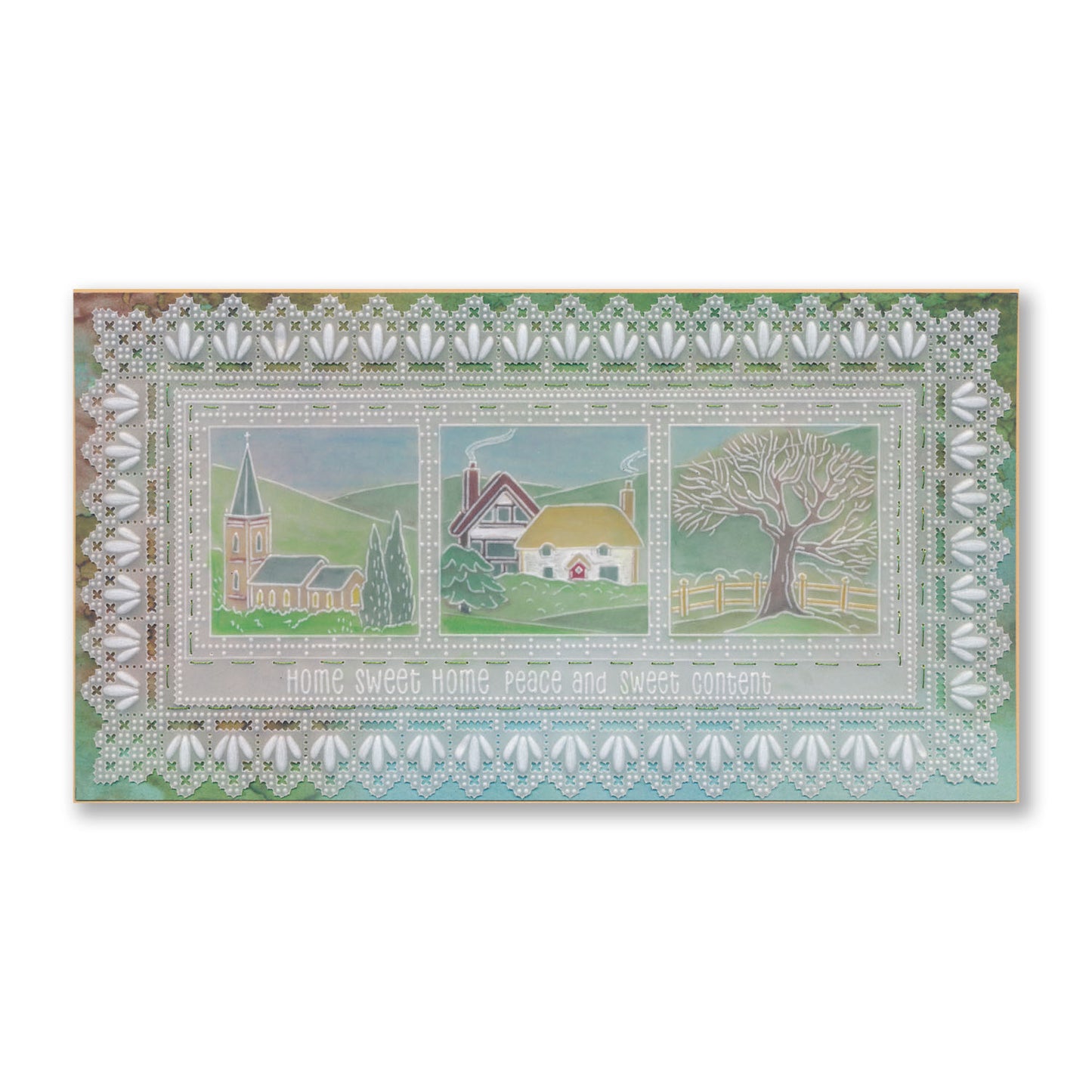 Jayne Nestorenko Christmas Winter Scenes Sampler A4 Groovi Plate