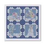 Jayne's Floral & Christmas Sampler A4 Groovi Plate Duo