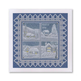 Jayne's Floral & Christmas Sampler A4 Groovi Plate Duo