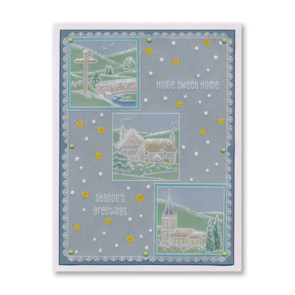 A Groovi Christmas Sampler Collection A4 Groovi Plate Trio & A5 Parchment