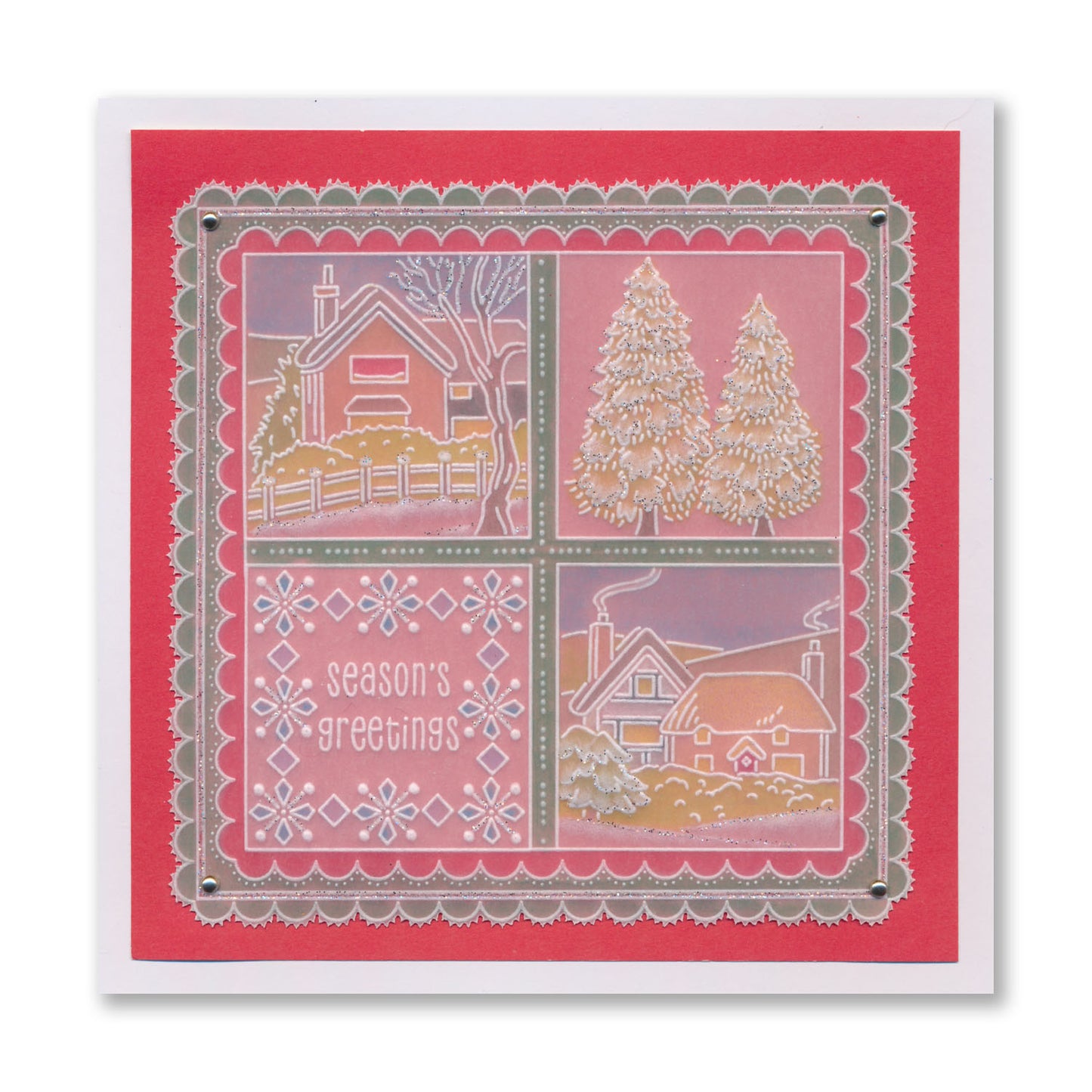 A Groovi Christmas Sampler Collection A4 Groovi Plate Trio & A5 Parchment