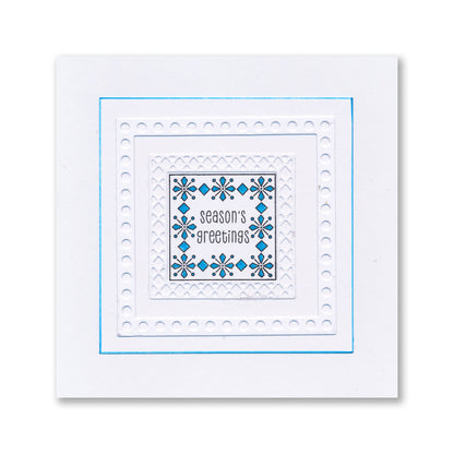 Jayne's Winter Scenes Christmas Sampler A4 Stamp Set