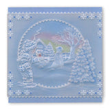 Jayne's Winter Scenes A4 Square Stamp & Groovi Collection