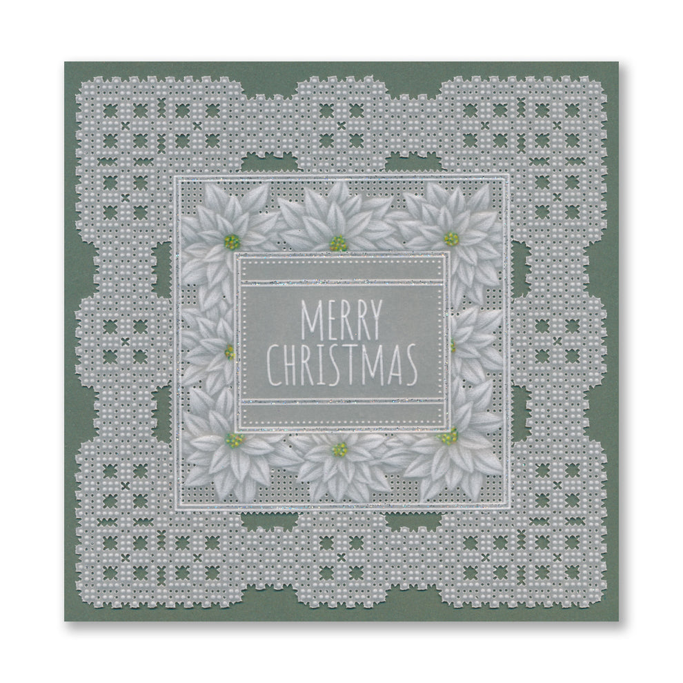 Festive Frame & Sentiments A6 Square Groovi Plate Collection – Clarity ...