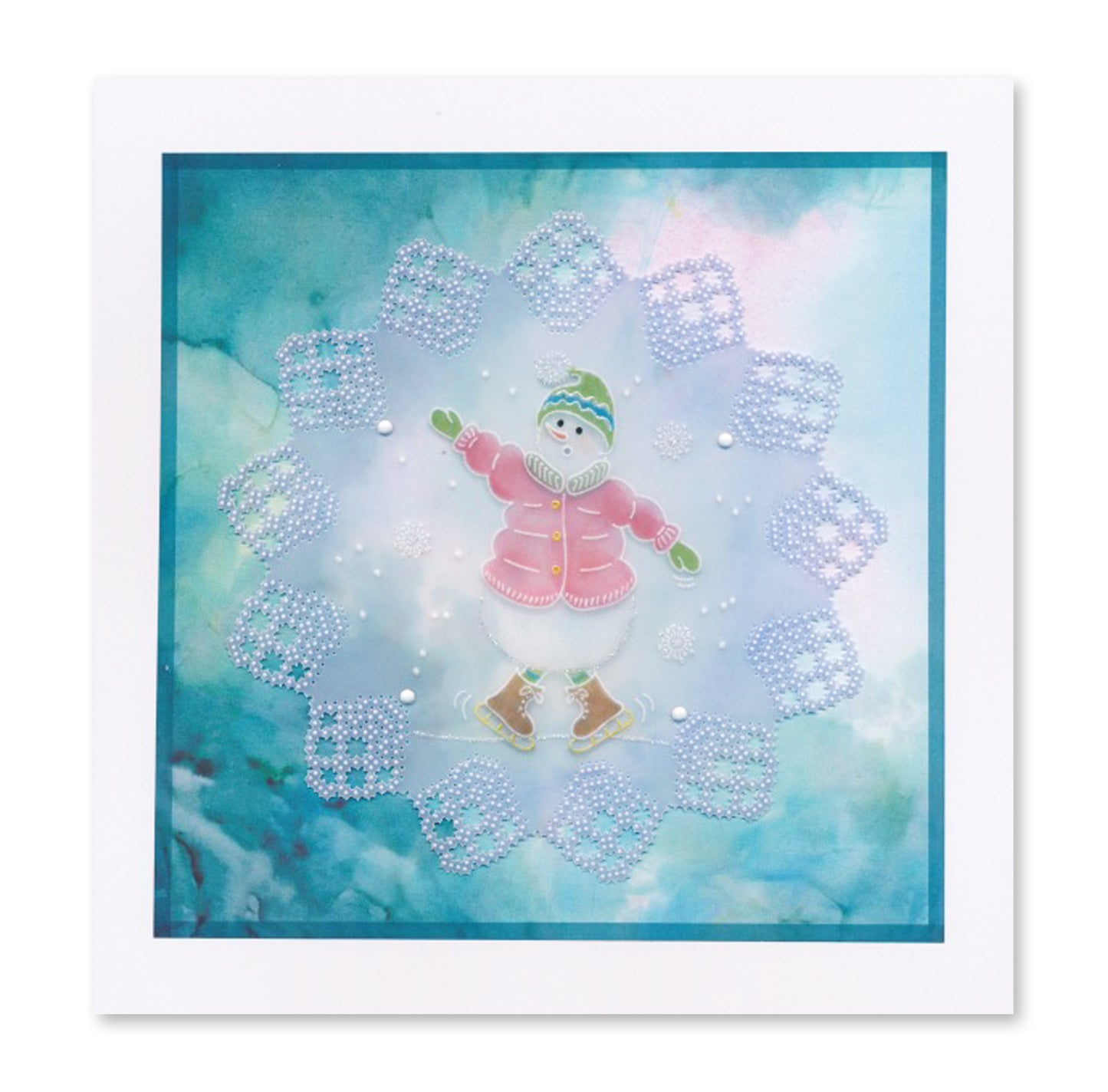 Josie's Faith - Circular (Straight) Lace Duet A5 Square Groovi Grid