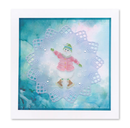 Josie's Love - Circular (Straight) Lace Duet A5 Square Groovi Grid