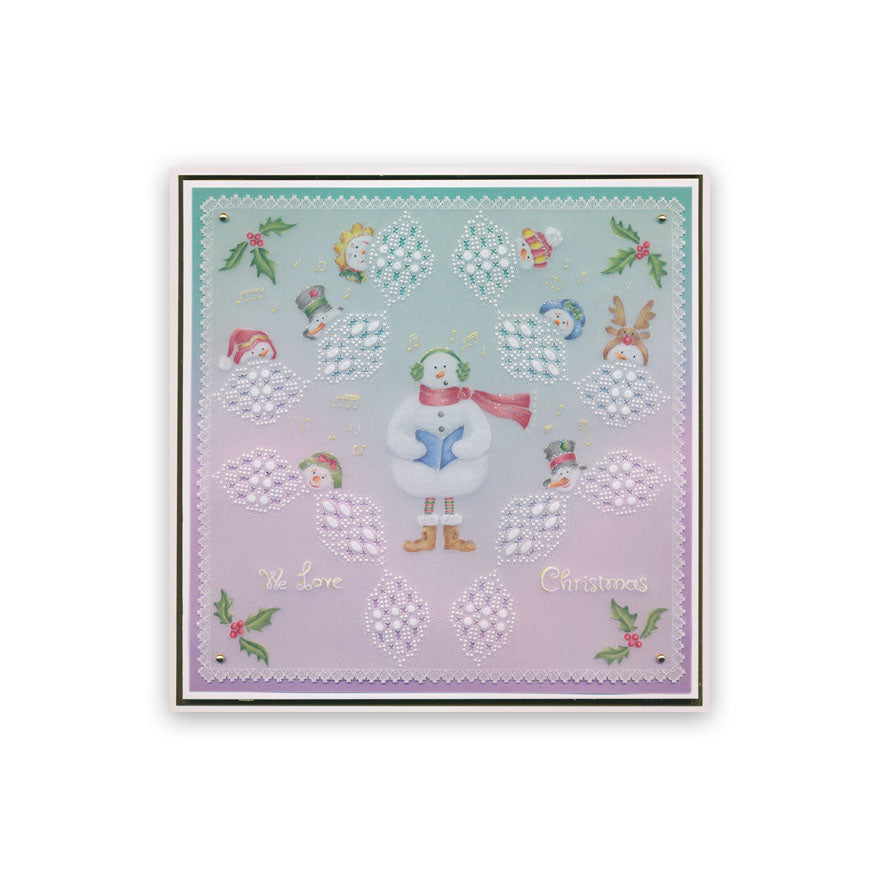 Josie's Trust - Circular (Straight) Lace Duet A5 Square Groovi Grid