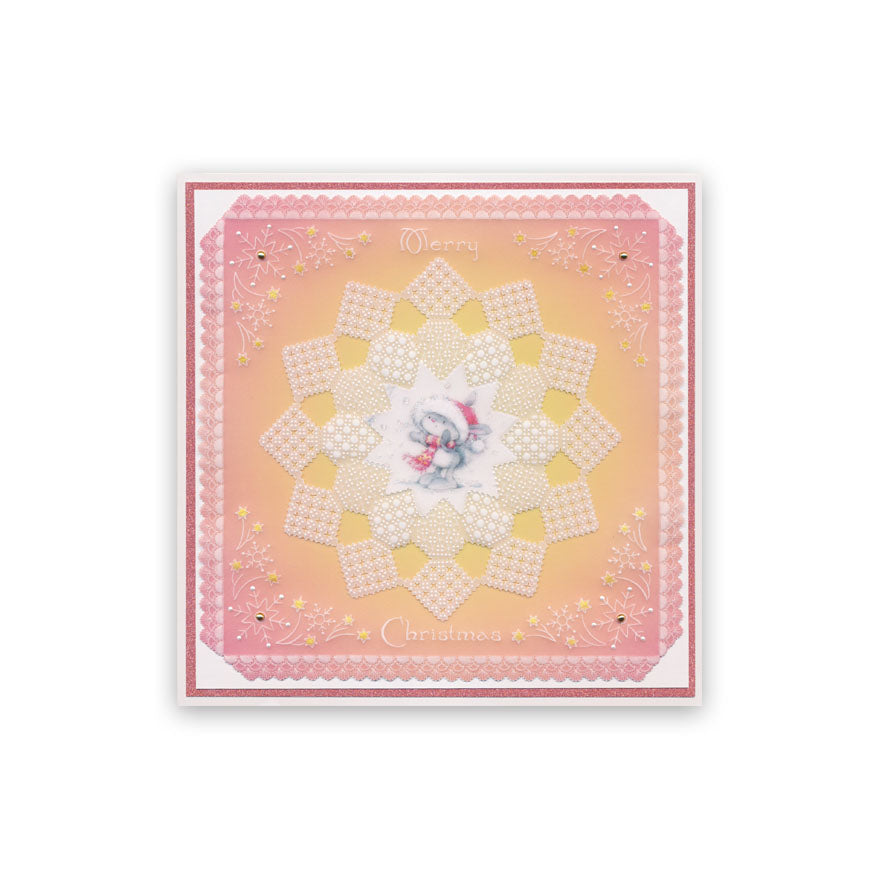 Josie's Circular (Straight) Lace Duet A5 Square Groovi Grid Collection