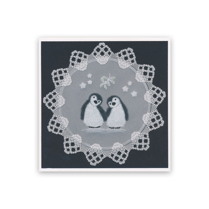 Josie's Love - Circular (Straight) Lace Duet A5 Square Groovi Grid