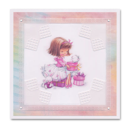 Josie's Circular (Straight) Lace Duet A5 Square Groovi Grid Collection