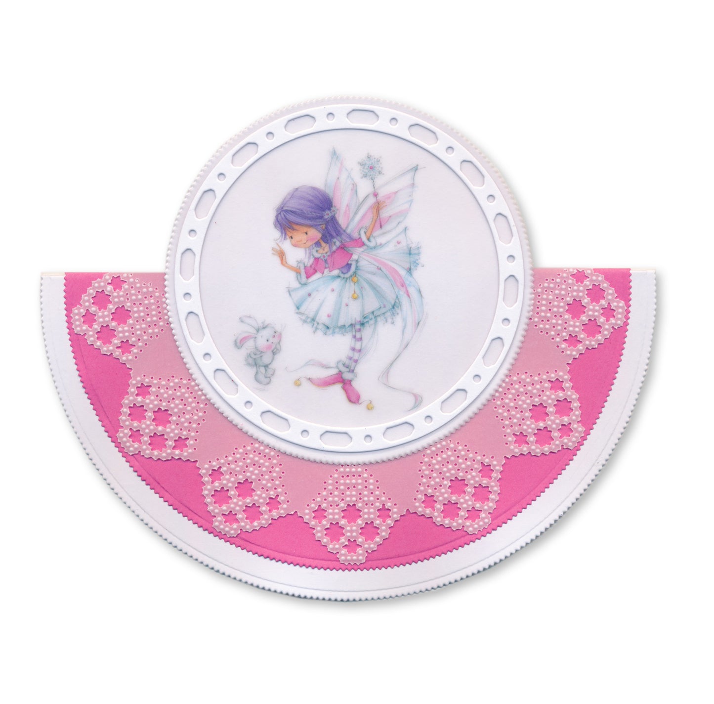 Josie's Circular (Straight) Lace Duet A5 Square Groovi Grid Collection