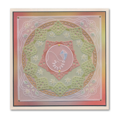 Josie's Hope - Circular (Straight) Lace Duet A5 Square Groovi Grid