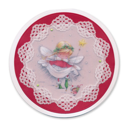 Josie's Trust - Circular (Straight) Lace Duet A5 Square Groovi Grid