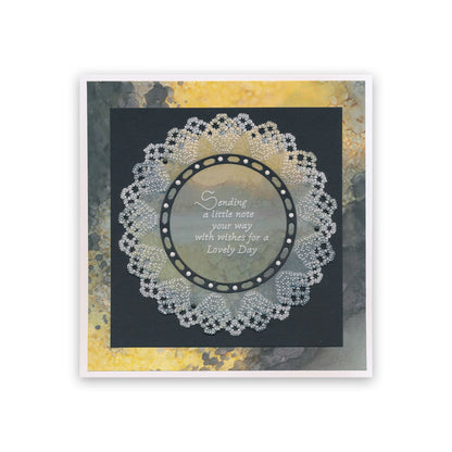 Josie's Faith - Circular (Straight) Lace Duet A5 Square Groovi Grid
