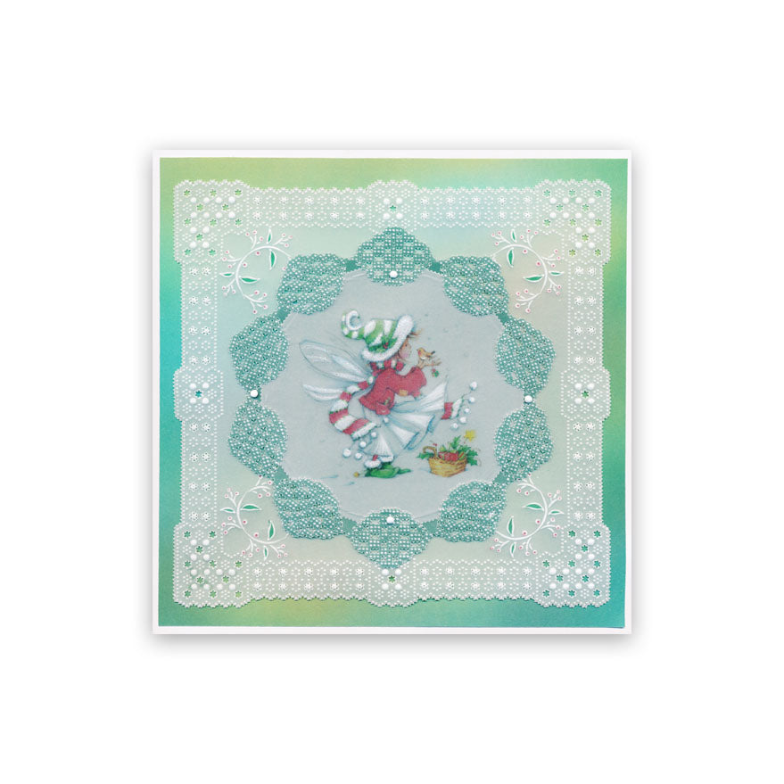 Josie's Circular (Straight) Lace Duet A5 Square Groovi Grid Collection