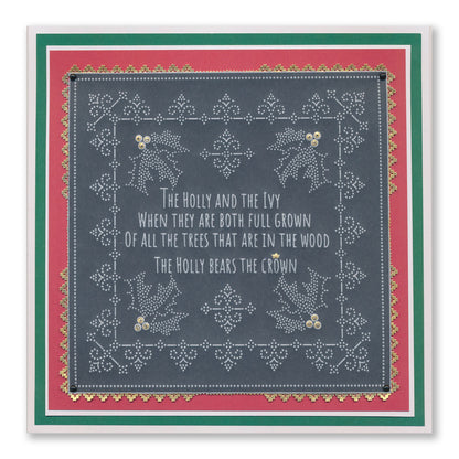 Linda's Layering Frames Set 1 - Christmas A4 Square & A5 Square Groovi Plate Collection