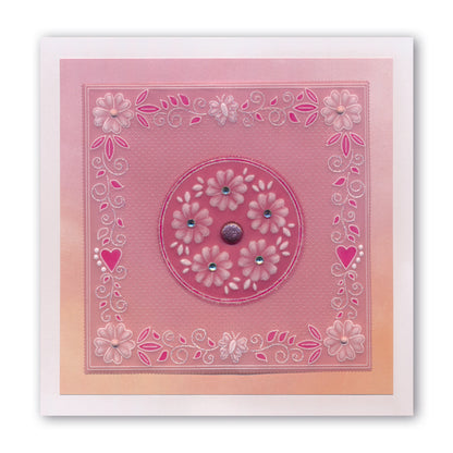 Josie's Parchment Trading Coins & Frame A5 Square Groovi Plate Trio