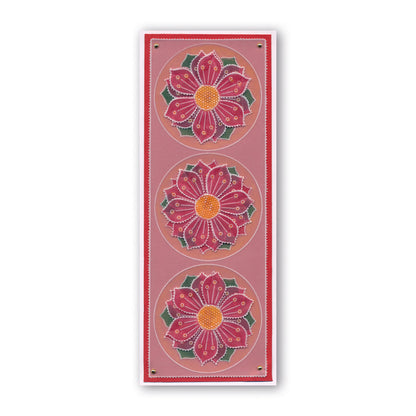 Josie's Parchment Trading Coins & Frame A5 Square Groovi Plate Trio