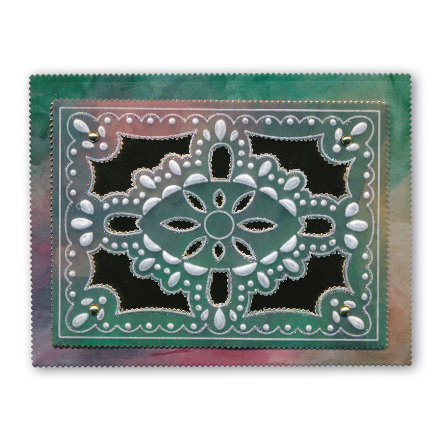 Josie's PTC Designed By A5 Square Groovi Plate