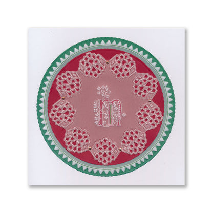 Josie's Circular (Diagonal) Lace Duet A5 Square Groovi Grid Collection