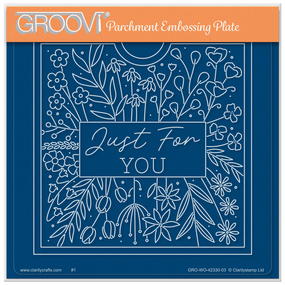 Jazz's Just for You Pouch A5 Square Groovi Plate