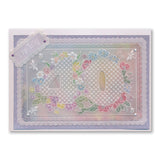 Linda's Floral Numbers A6 Square Groovi Plate Collection