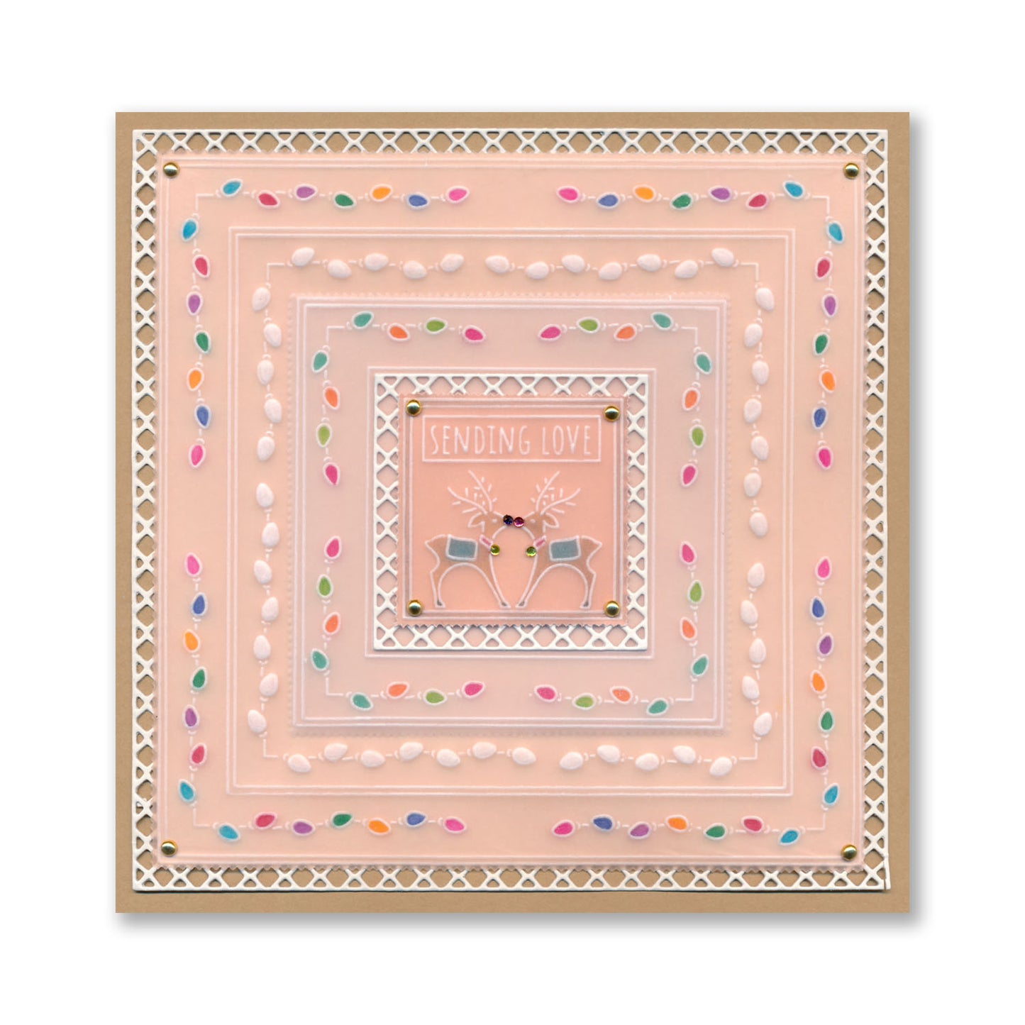 Barbara's SHAC Christmas Plate Mate for A6 Groovi Plates