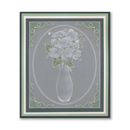 Linda's Floral - Set 1 A6 & Spacer Groovi Plate Collection