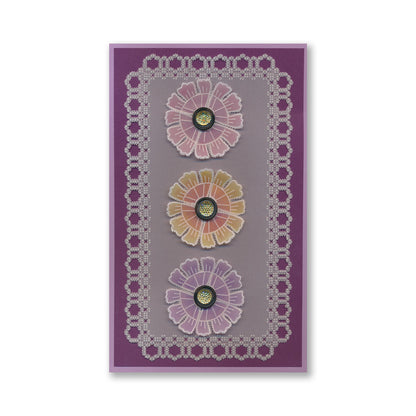 Barbara's Dreambird A5 Square Groovi Plate