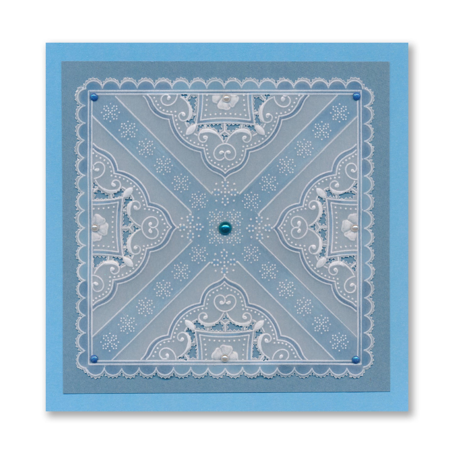 French Lace Midi Groovi Plate Quartet