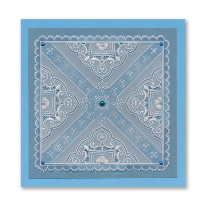 French Lace Midi Groovi Plate Quartet