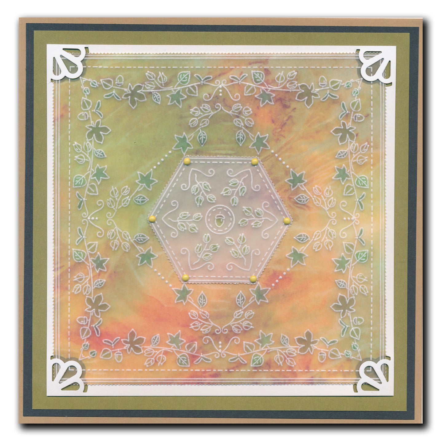 Jazz's Frames Through the Seasons A5 Square Groovi Plate Collection