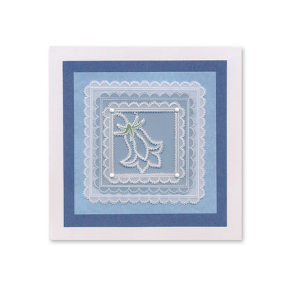 Linda's 123 - Garden Life A5 Square Groovi Plate Trio