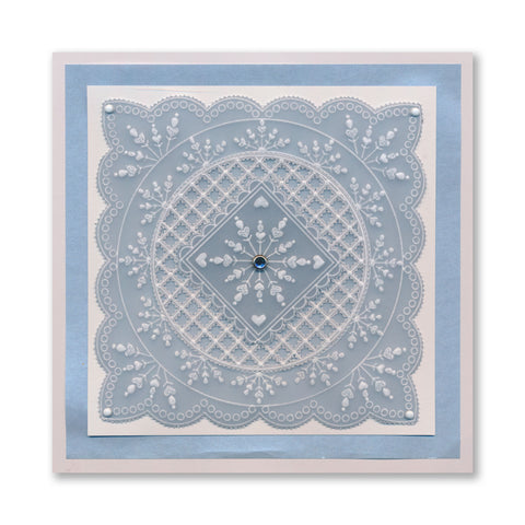 Christmas French Lace Midi Groovi Plate Quartet