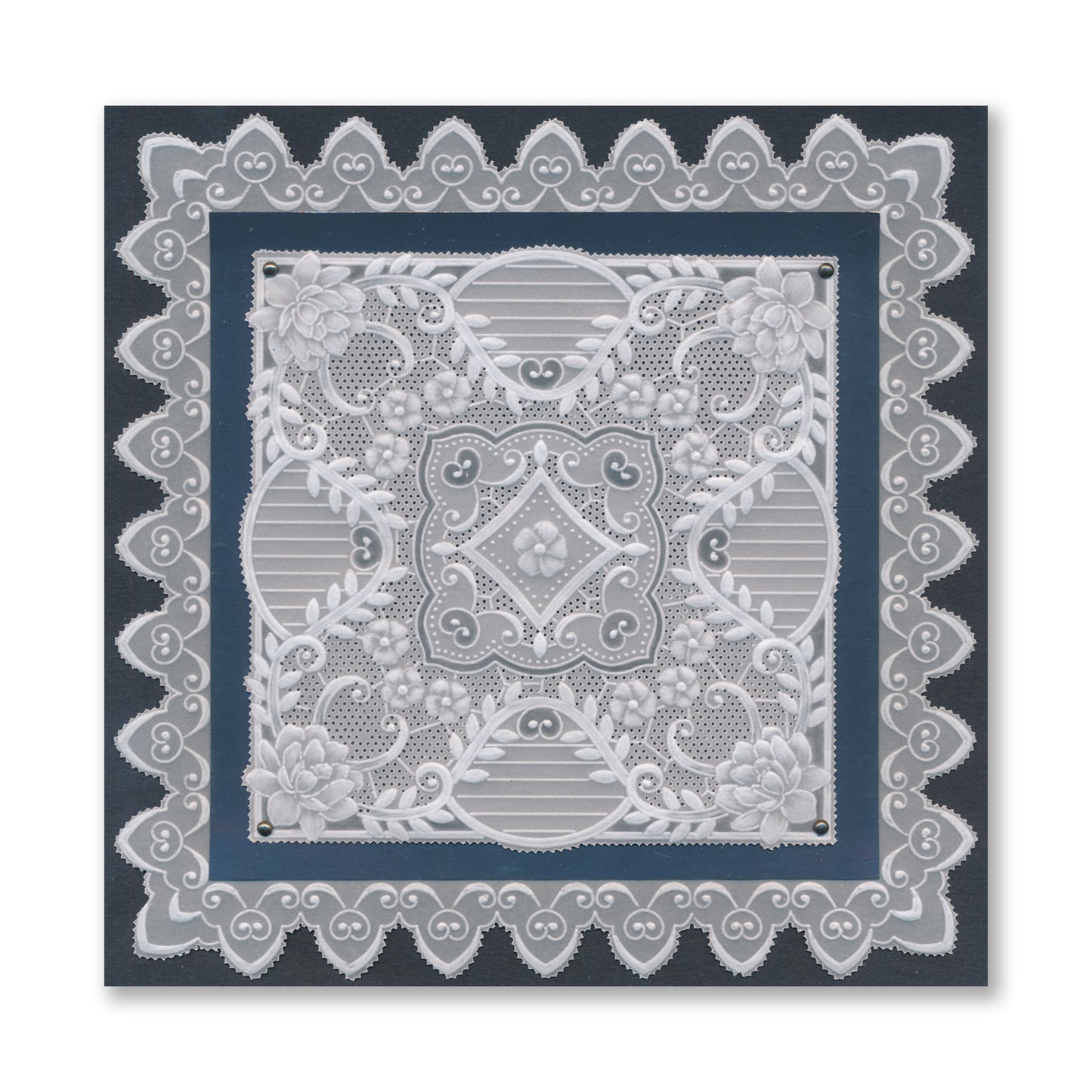 French Lace Midi Groovi Plate Quartet