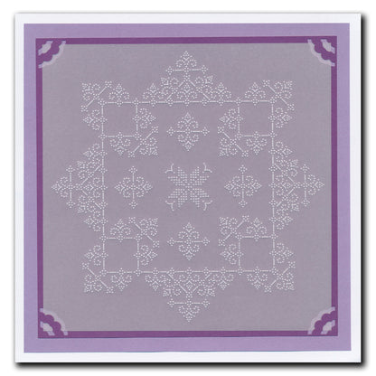 Linda's Layering Frames Set 1 - Christmas A4 Square & A5 Square Groovi Plate Collection