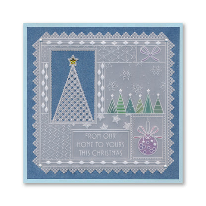 Tina's Christmas Tree - Easy Layout A5 Square Groovi Plate